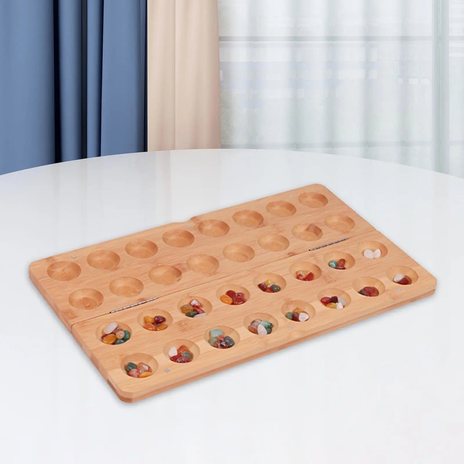 Classic mancala board game christmas gift kids children party favors for family night entertainment timeless strategy