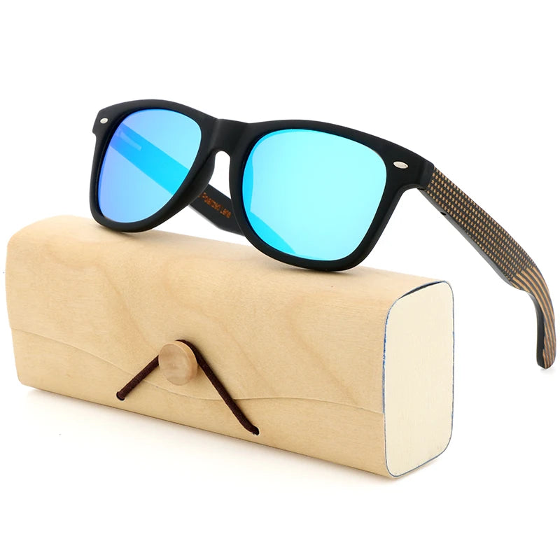 2023 factory direct selling hand-made bamboo wooden sunglasses for men and women high quality uv400 polarized wood - 04