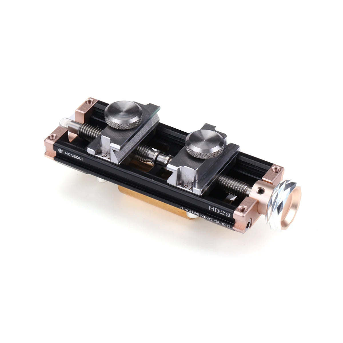 Hongdui hd29 honing guide woodworking sharpening system chisel kit fits planer blades 0-70 mm clamp range