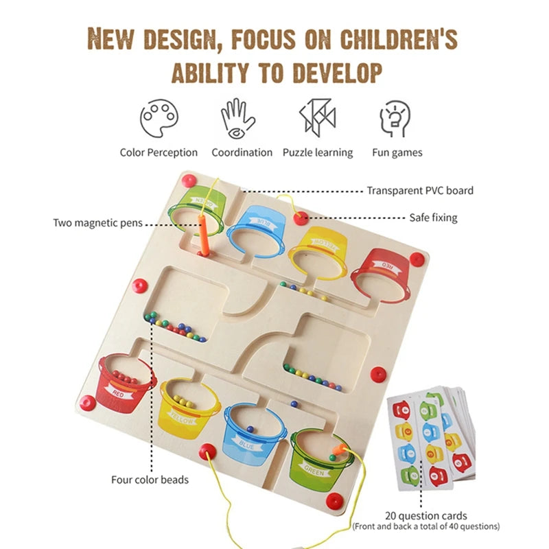 Wooden baby toy montessori animal balance blocks toys for children board dinosaur early educational learning stacking