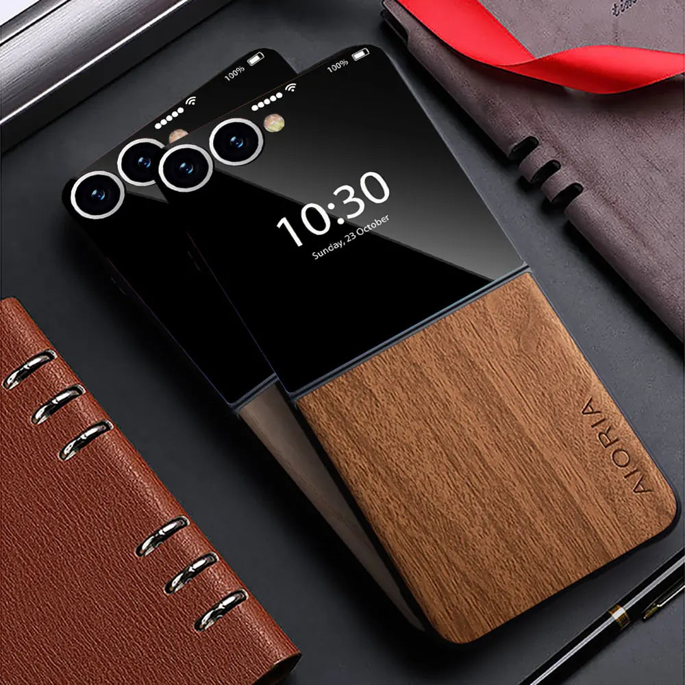 case-for-samsung-galaxy-z-flip-7-6-5-4-3-5g-funda-bamboo-wood-pattern-leather-cover-for-galaxy-z-flip7-flip6-flip3-flip5-case