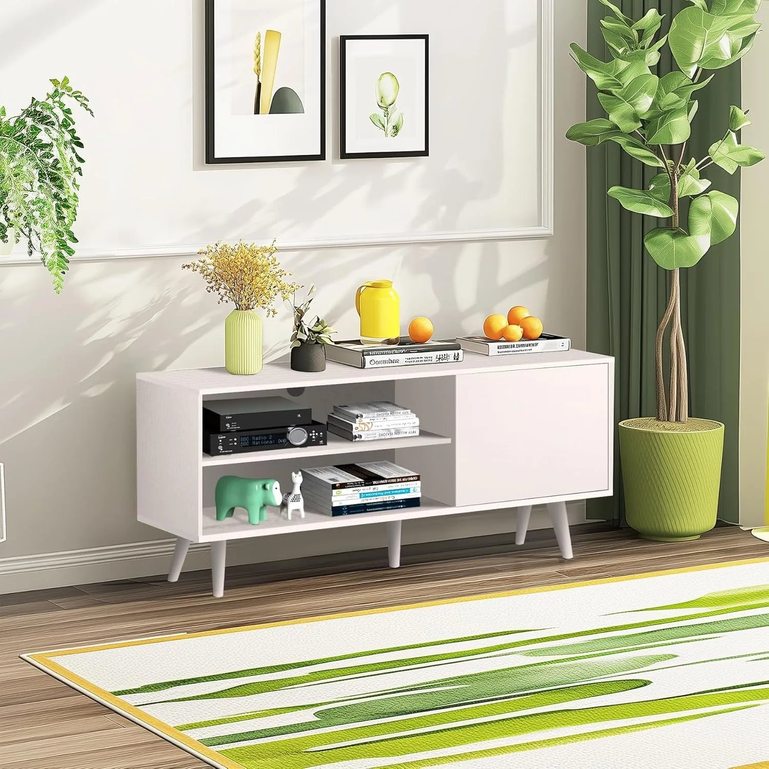 white-wood-television-stand-1-cabinet-modern-entertainment-center-with-storage-cabinet-for-bedroom