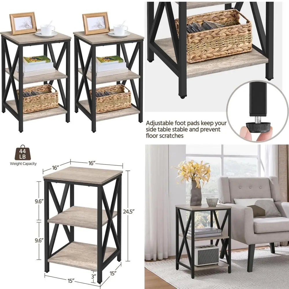 set-of-2-industrial-style-3-tier-metal-end-tables-with-storage-shelves-for-living-room