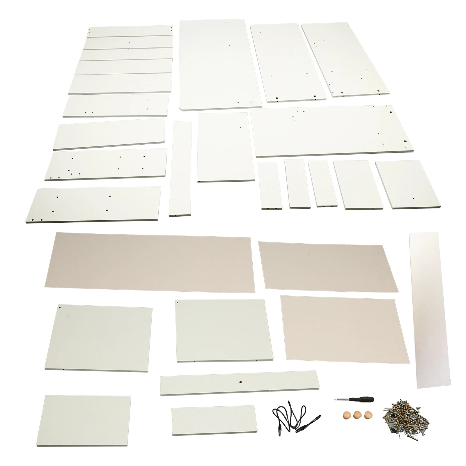 Makeup vanity desk stable practical multifunction stylish multiple shelves dressing table with lighted mirror