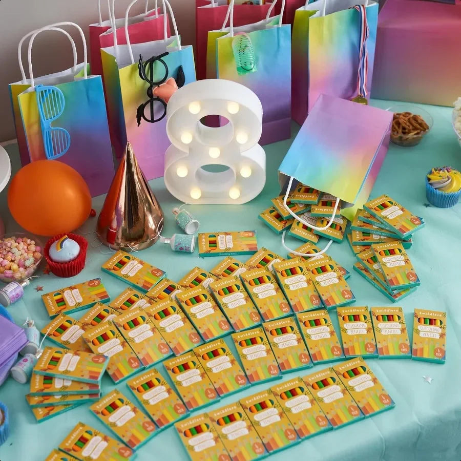 60 boxes of mini coloring pencils for 6 per box 360 total bulk colored school plies teachers classroom priz - united