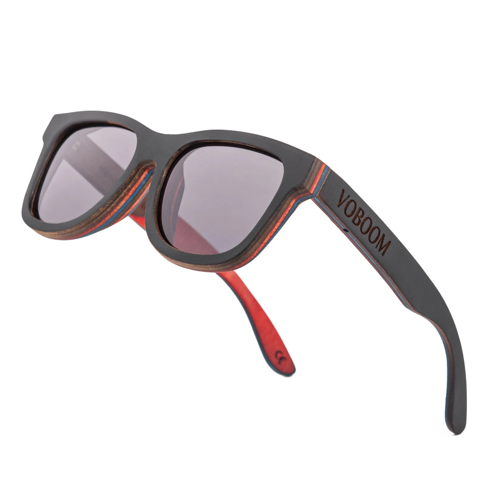 Voboom unisex carved design sunglasses polarized classic bamboo wooden sun glasses natural men women retro handmade