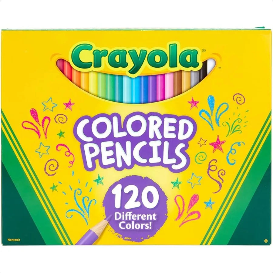 Colored pencils set for 120ct bulk art plies back to school entials teacher classroom must haves coloring book - united