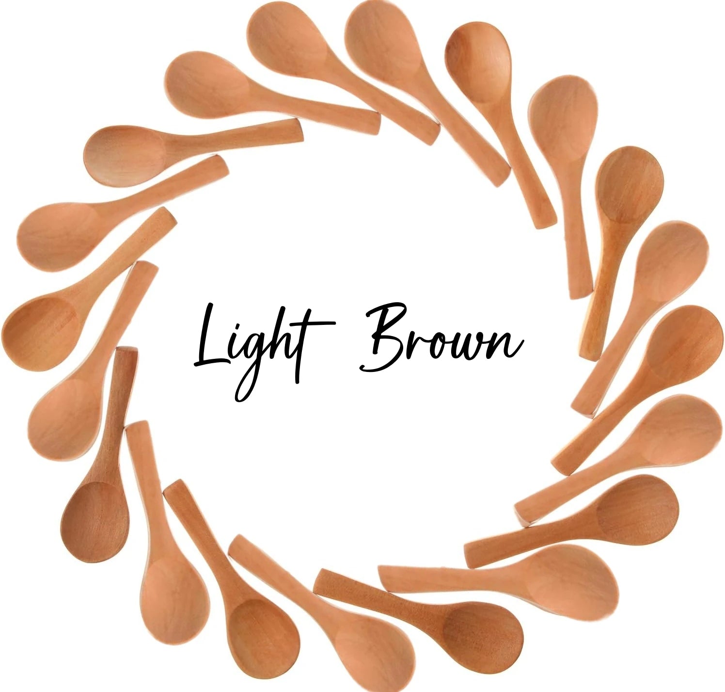 30-200pcs small wooden spoons for honey jars party favors 3.5’’ mini teaspoons for sugar spices salt creamer spoon