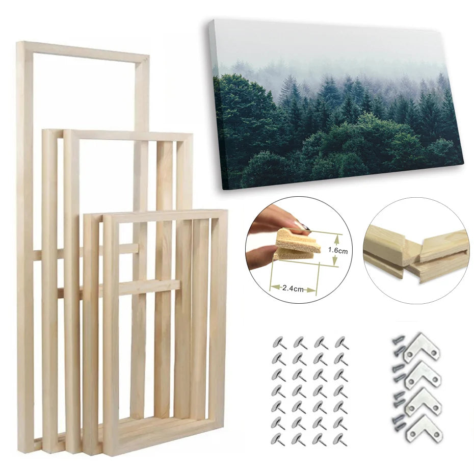 40x60-50x70-60x90-60x120-diy-wood-frame-kit-for-canvas-oil-painting-frame-bars-wood-frame-for-diamond-painting-wall-art-frame