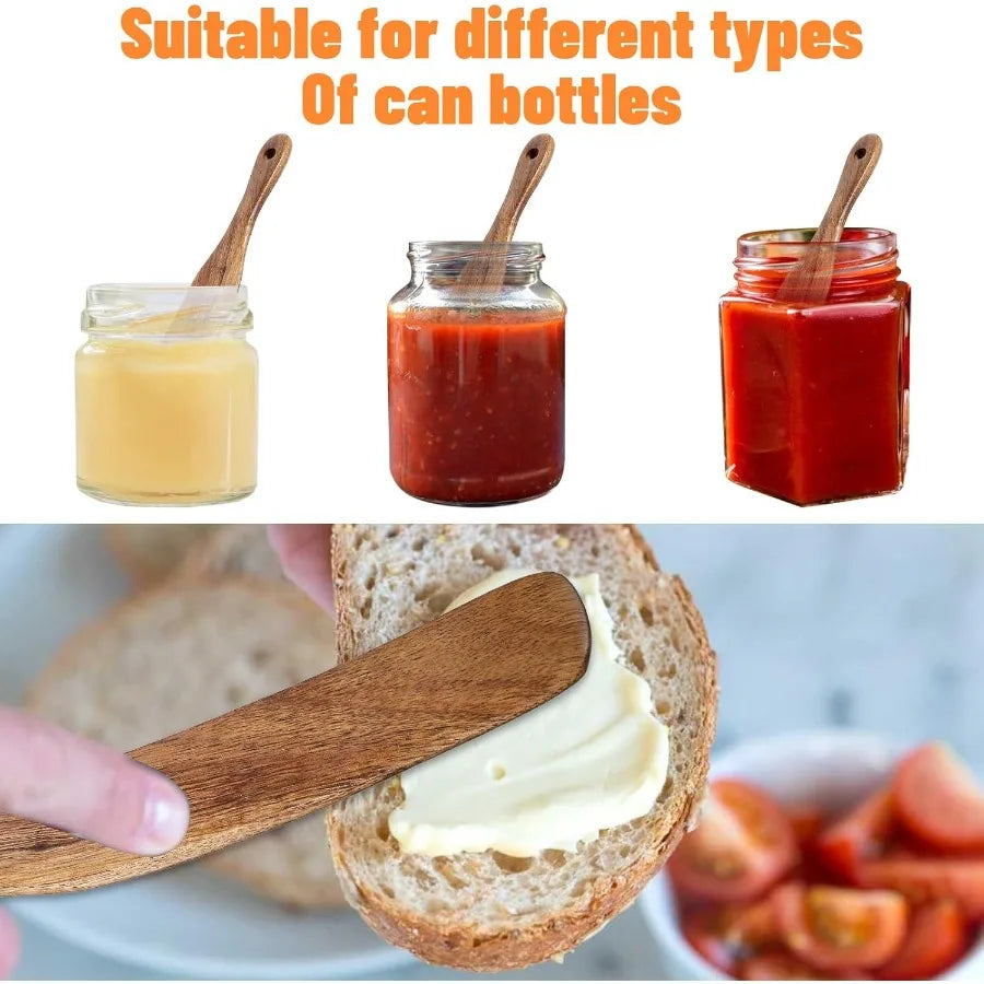 11ih skinny wooden spurtle blender spatula sourdough mixer bread stirring wood utensil tool flat stick s - united states