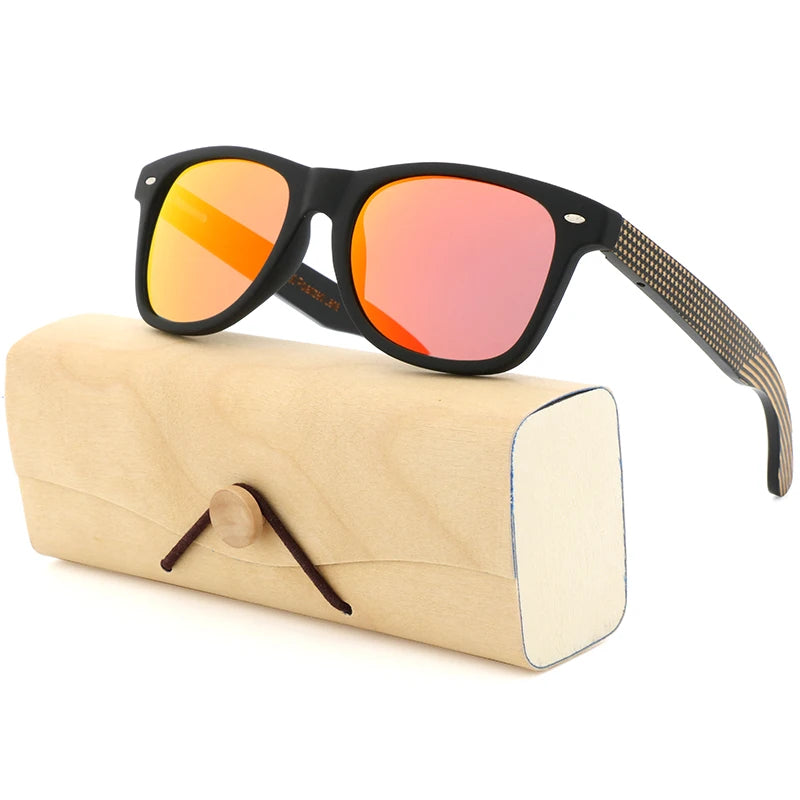 2023 factory direct selling hand-made bamboo wooden sunglasses for men and women high quality uv400 polarized wood - 08