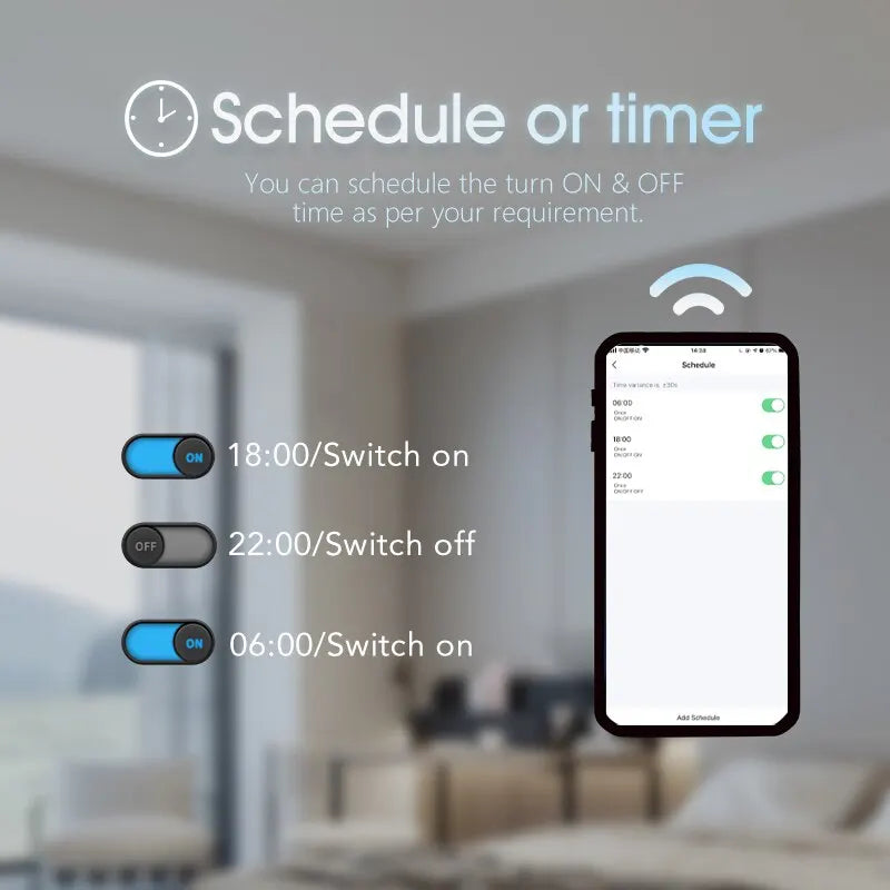 Tuya smart ceiling lamp 36w wood grain square design led light with alexa google voice control for home