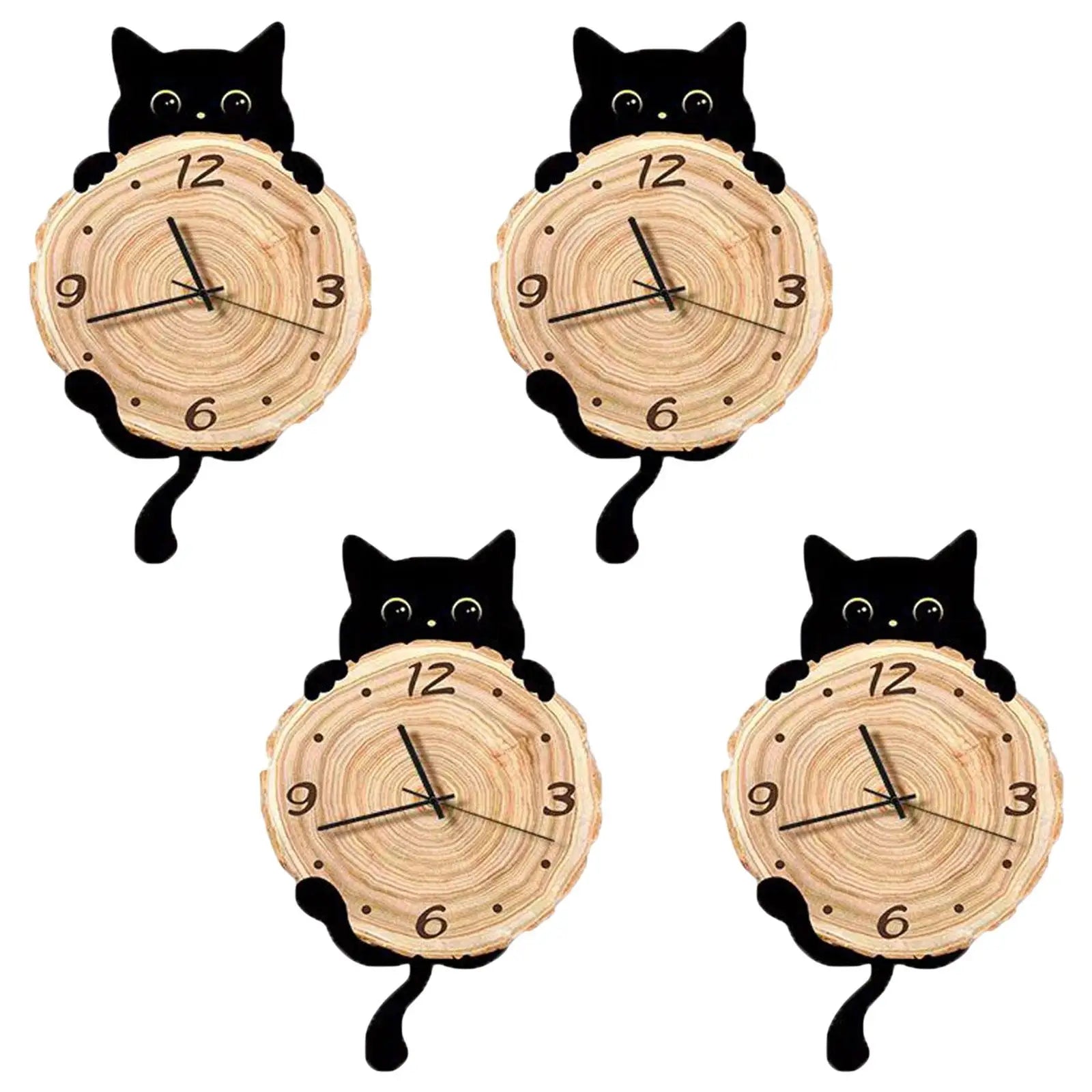 Hanging clock for wall decoration gifts office kids room bedroom - 50 cm no wave