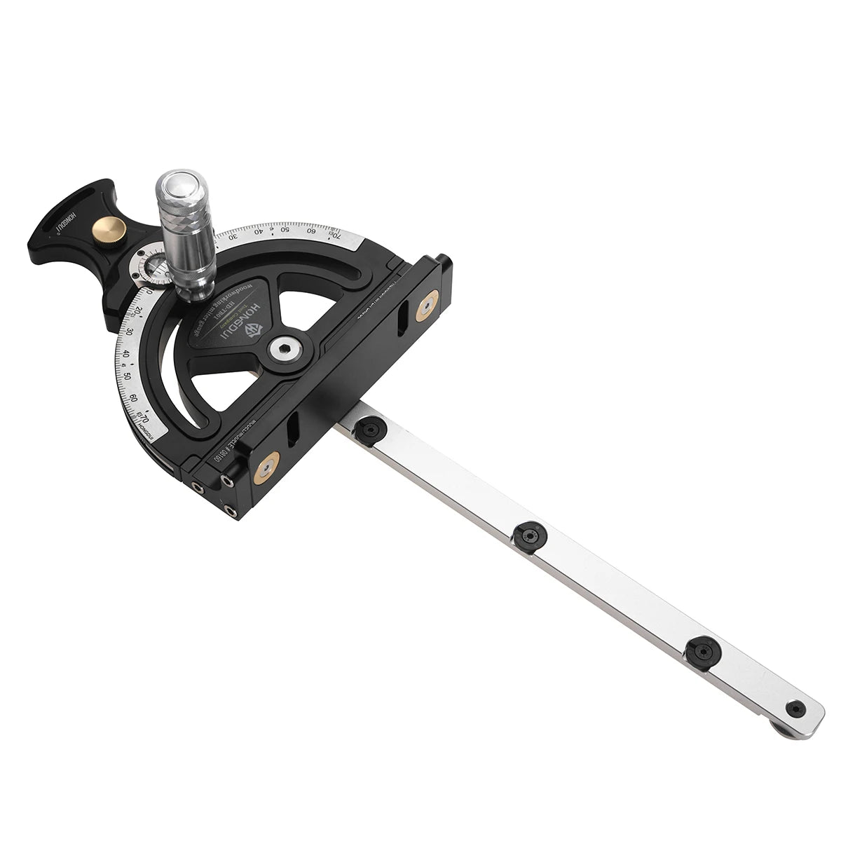 Hongdui hd-mg21 0-70 degree miter gauge with 850mm extended fence for woodworking table saw router precision angle