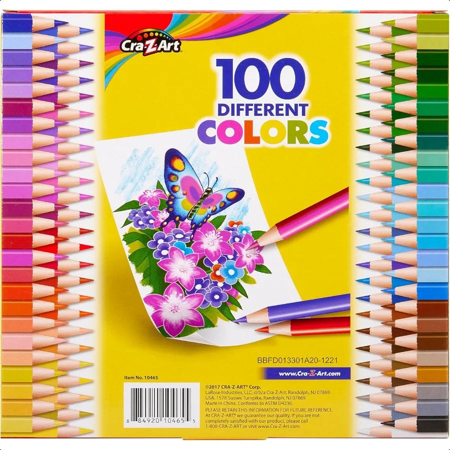 Colored pencils 100 assorted colors back to school ply list ential bulk pack for rooms and in class for teachers