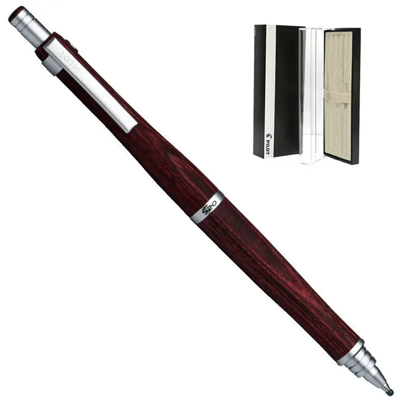 Collect japanese pilot pilot s20 hippopotamus wooden rod ballpoint pen medium oil pens stationery gift - black / red