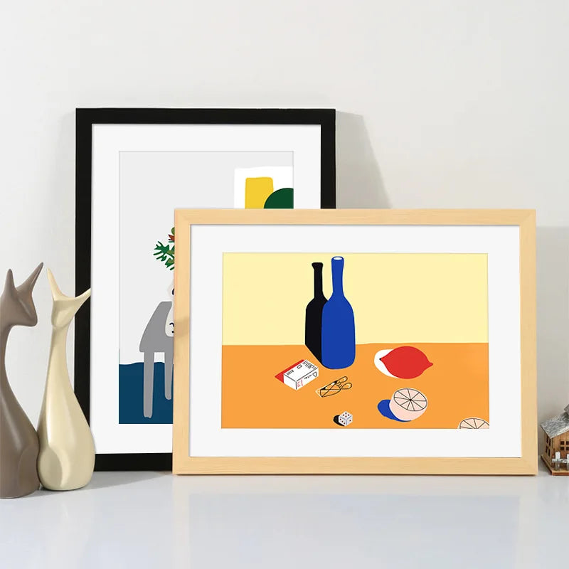 Modern mat sle wood puzzle picture frame hanging wall art 000/500/300 pieces decoration home acce...