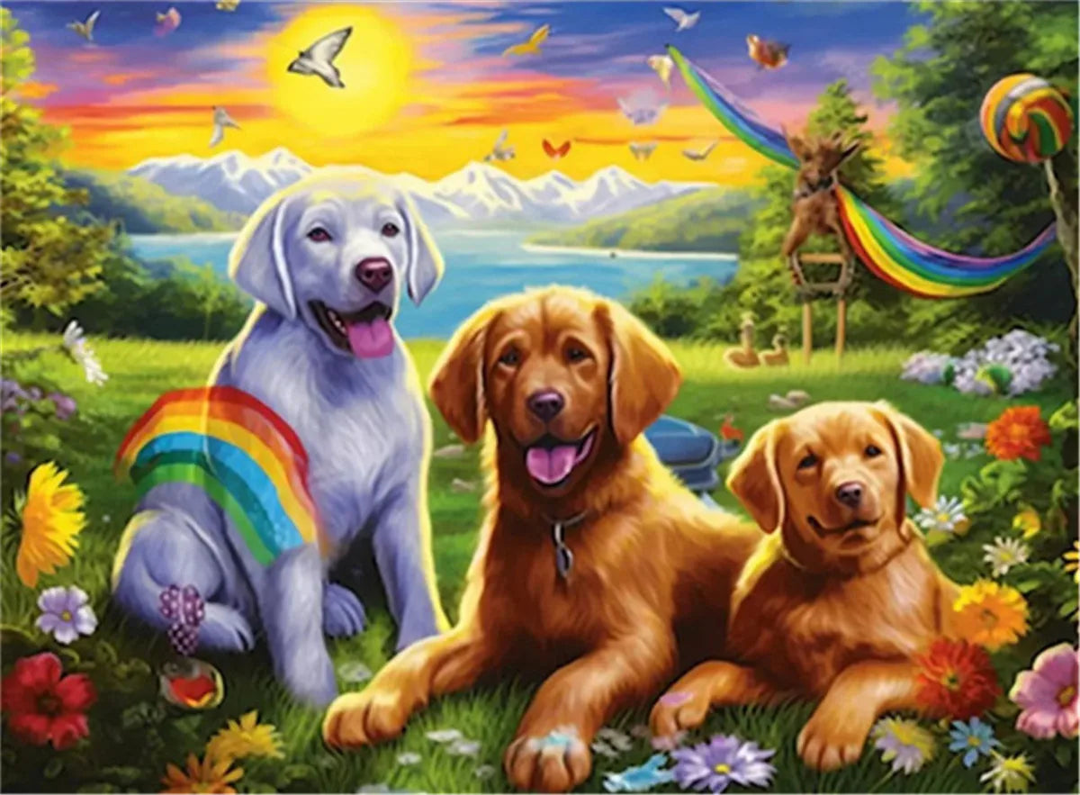 jigsaw-puzzles-for-adults-100-300-500-1000-pieces-animals-cat-kitten-dog-golden-puppy-flower-formation-wooden-diy-educational