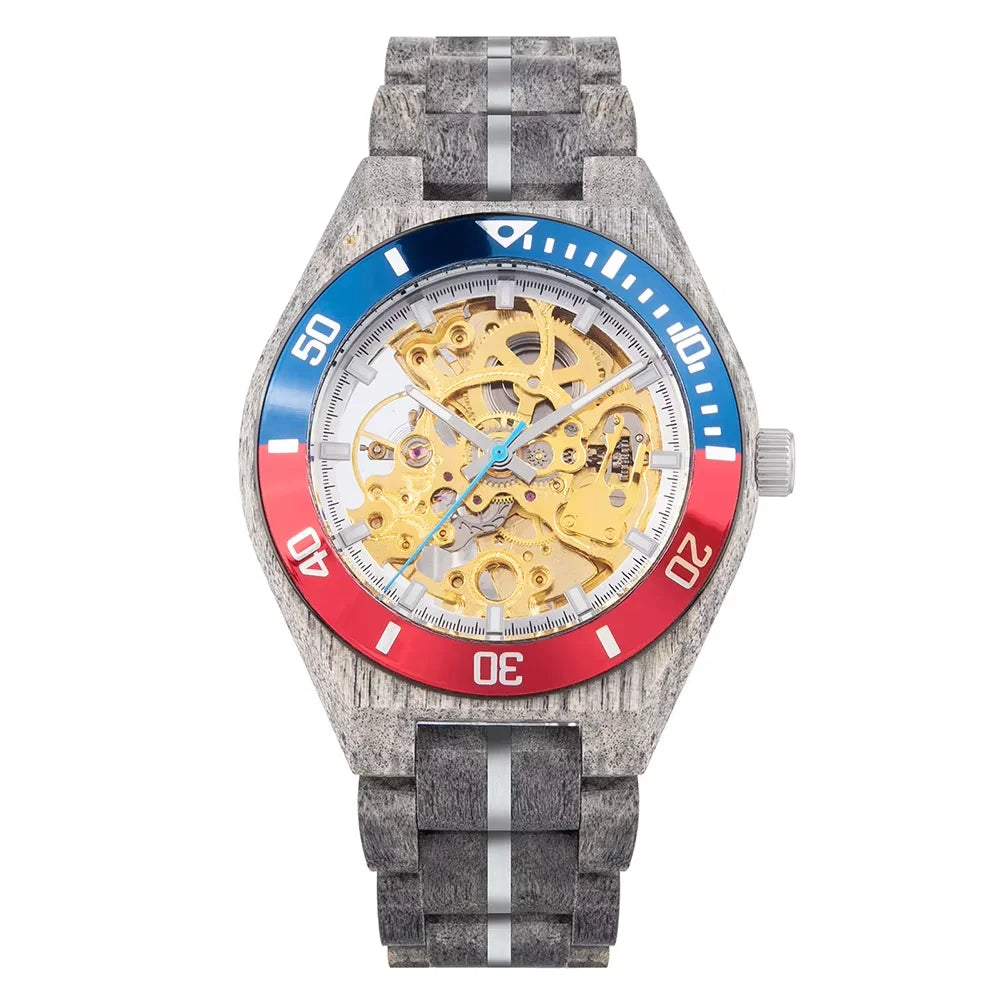 Mechanical watch men wooden watches bobo bird luxury fashion automatic wristwatch luminous timepiece clock custom gift
