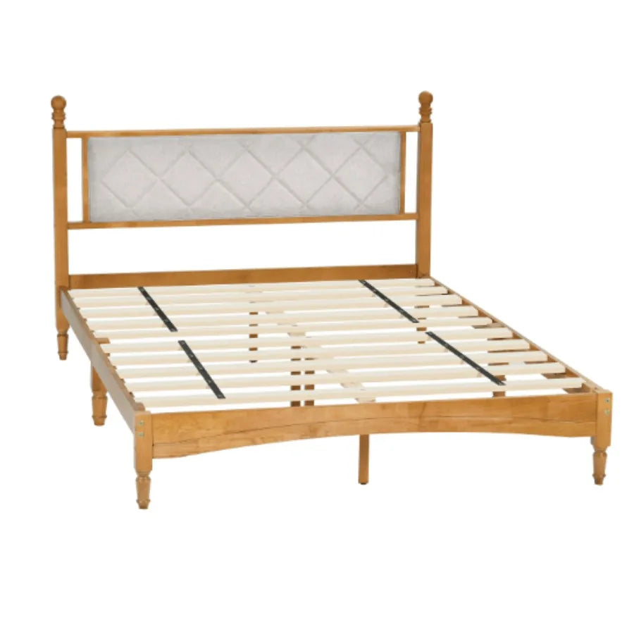 wood-bed-frame-with-fabric-upholstered-board