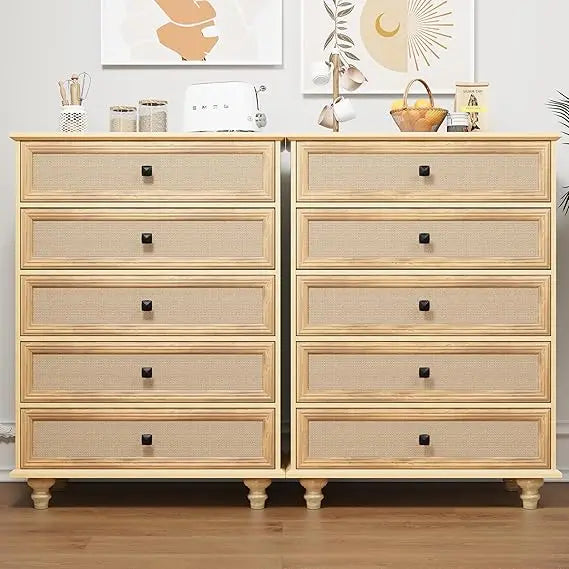 6 drawer dresser for bedroom mid century modern wide wood rustic chest of drawers wooden storage organizer dressers