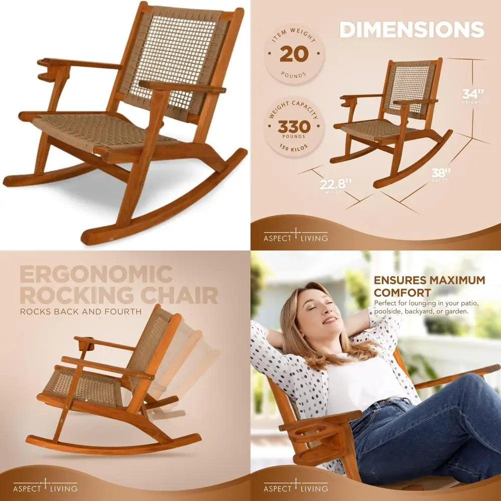 natural-finish-wooden-rocking-chair-with-beverage-holder-for-outdoor-use-ideal-for-patio-poolside-backyard-and-garden-settin