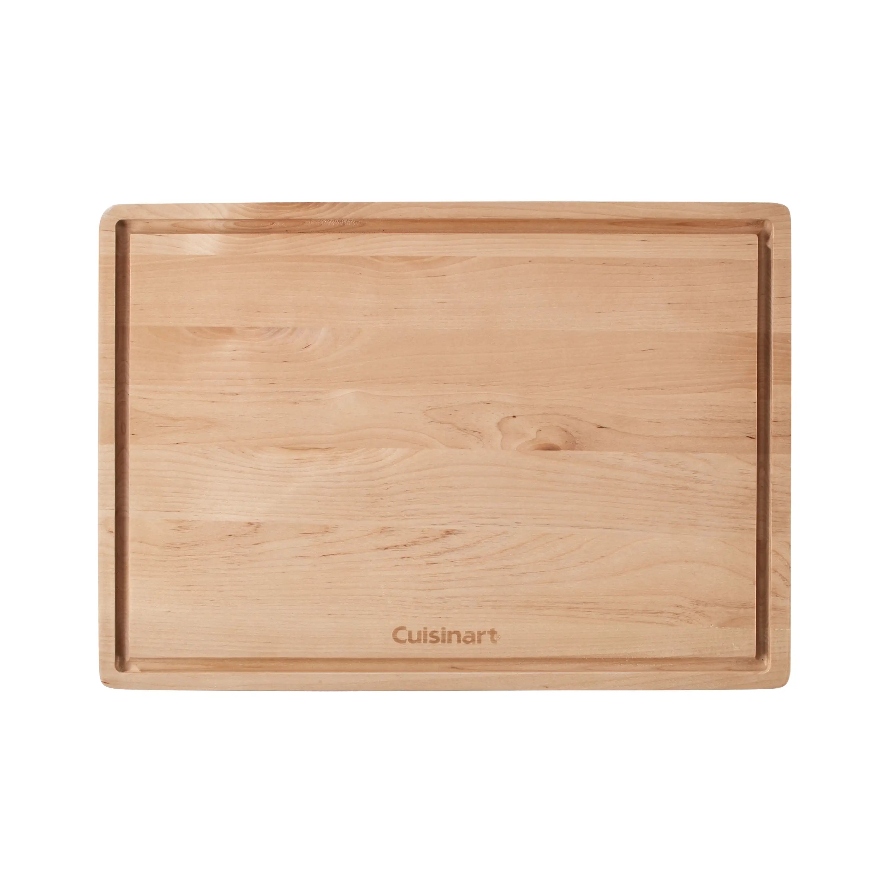 17” reversible maple wood cutting board - united states