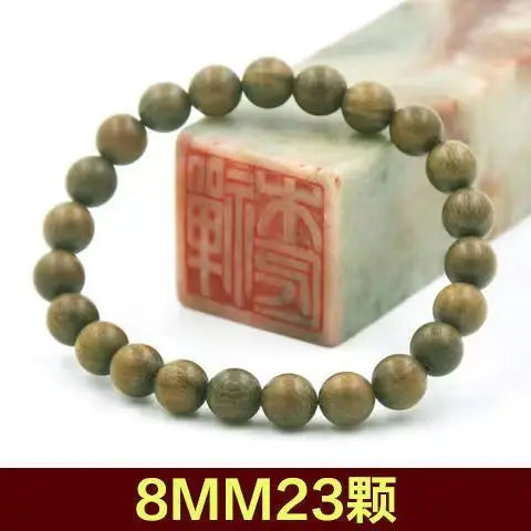Green sandalwood bracelet argentina natural wood fragrance lasting hand-held twisted beads male and female couple hand