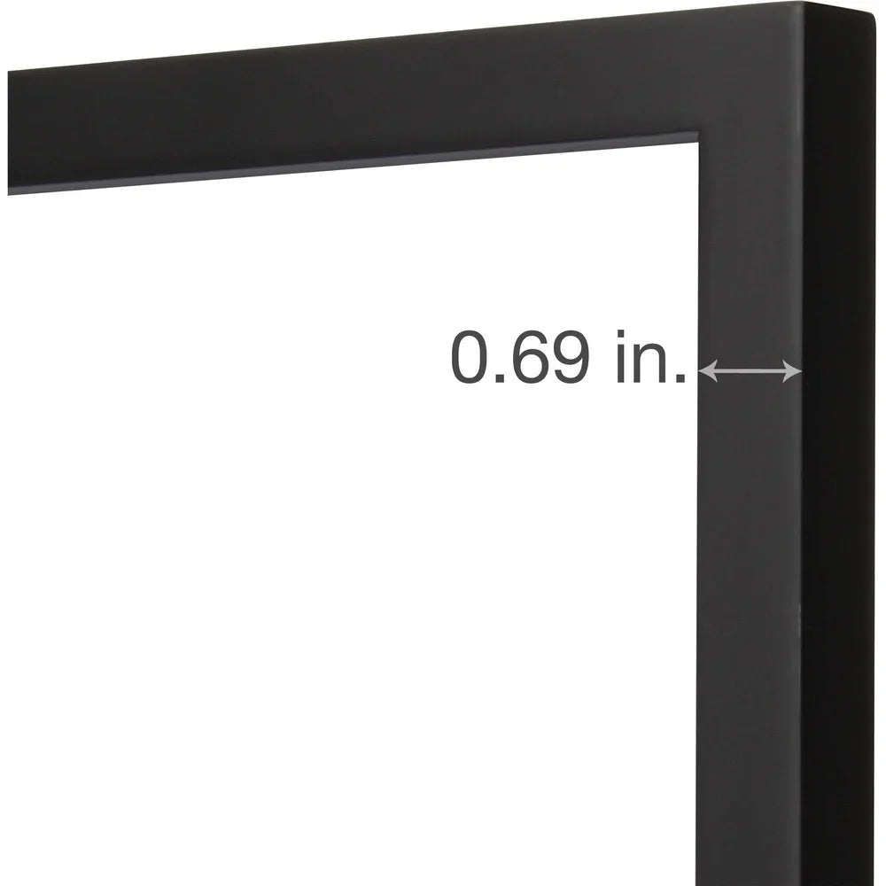 5x7 picture frame set of 2 tabletop or wall display durable wood photo frames glass included - united states