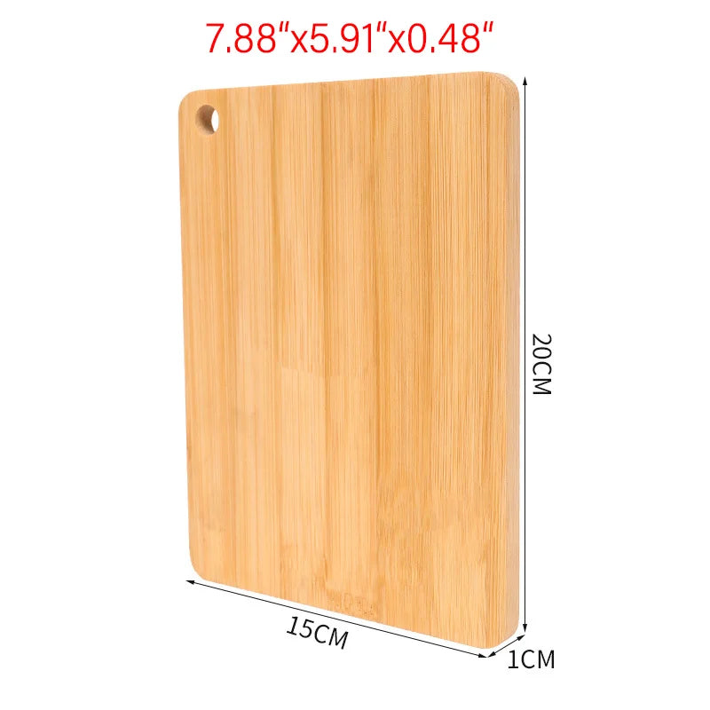 Wooden cutting board kitchen for meat totally bamboo food table thickened fruit vegetables chopping panel - s