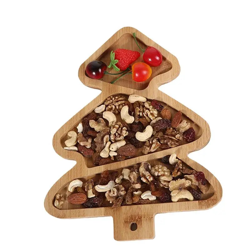 wooden-christmas-tableware-tray-innovative-christmas-appetizer-plates-christmas-serving-platters-reuable-christmas-tree-plates