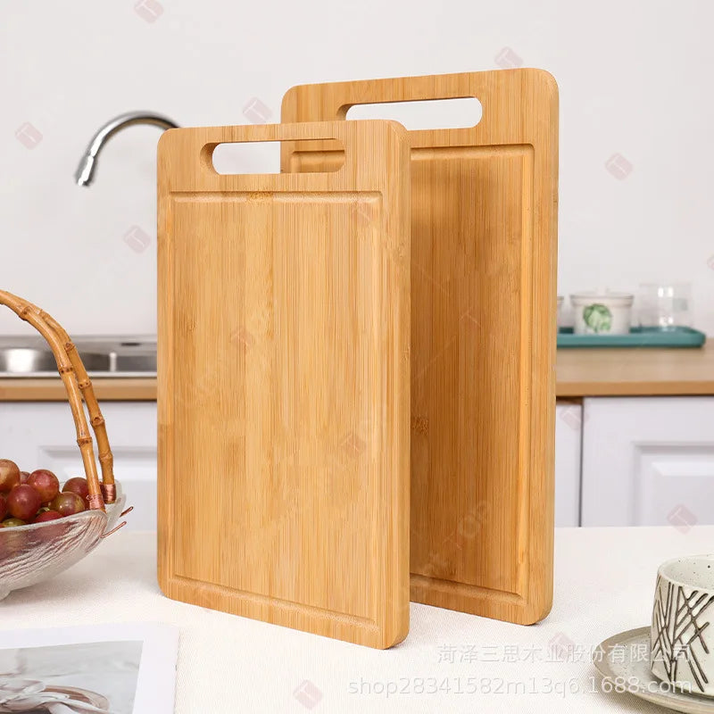 Kitchen wooden chopping boards cutting board double-sided available thick perfect for and dining room