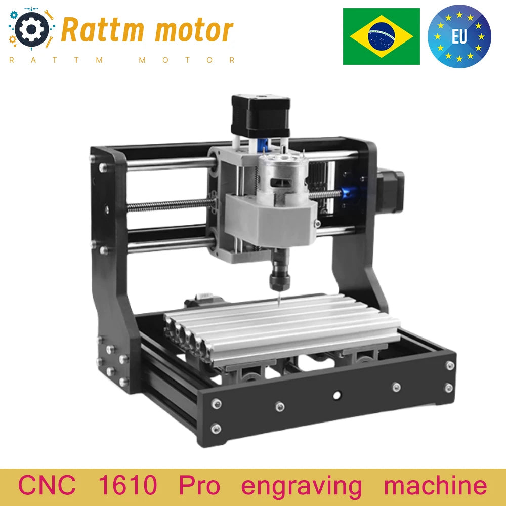 Grbl cnc 1610 pro diy laser engraving router woodworking milling machine with off-line control 3 axis for pcb pvc