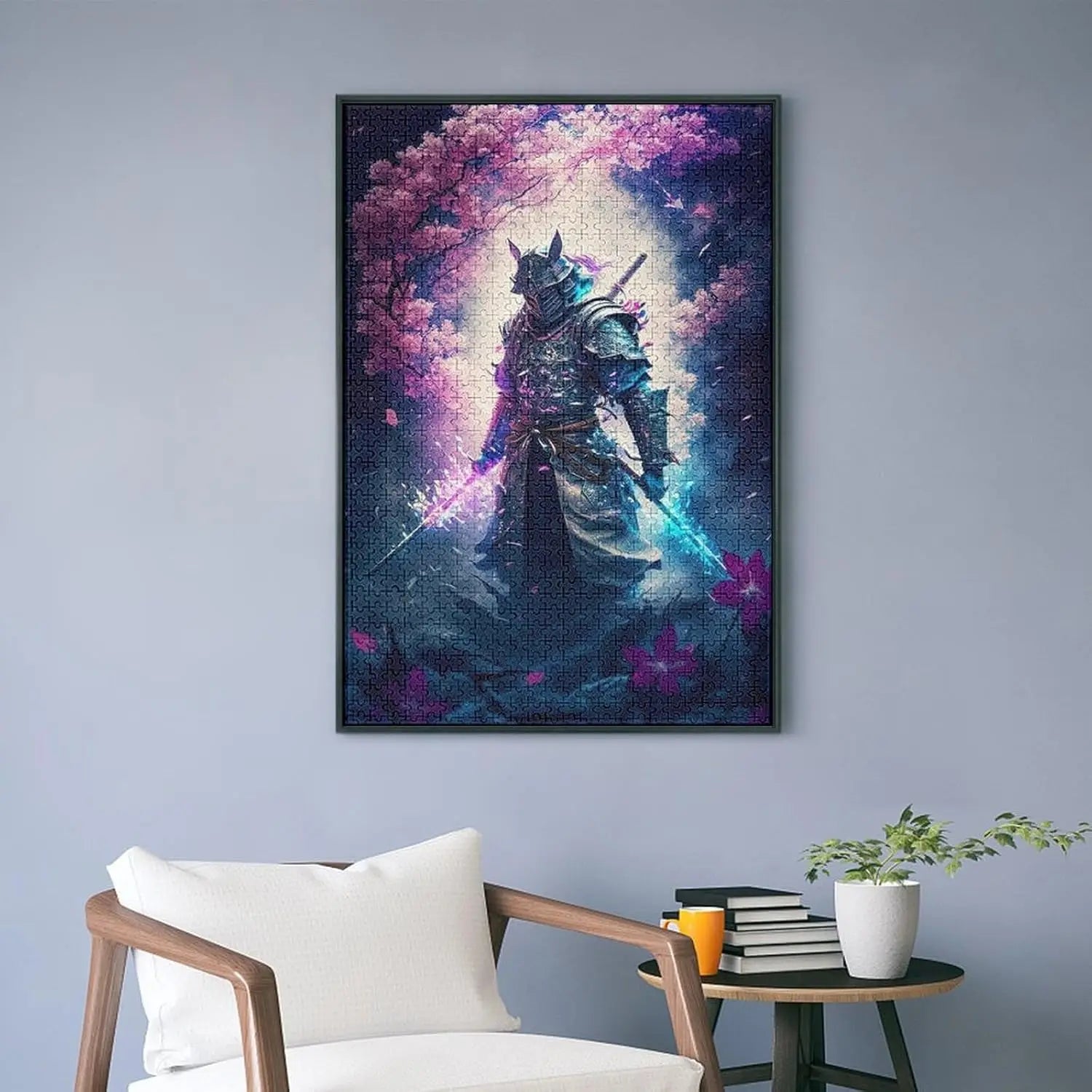 300/500/1000pcs wooden puzzle sakura warrior jigsaw for gameroom bedroom livingroom decor family activity holiday gift