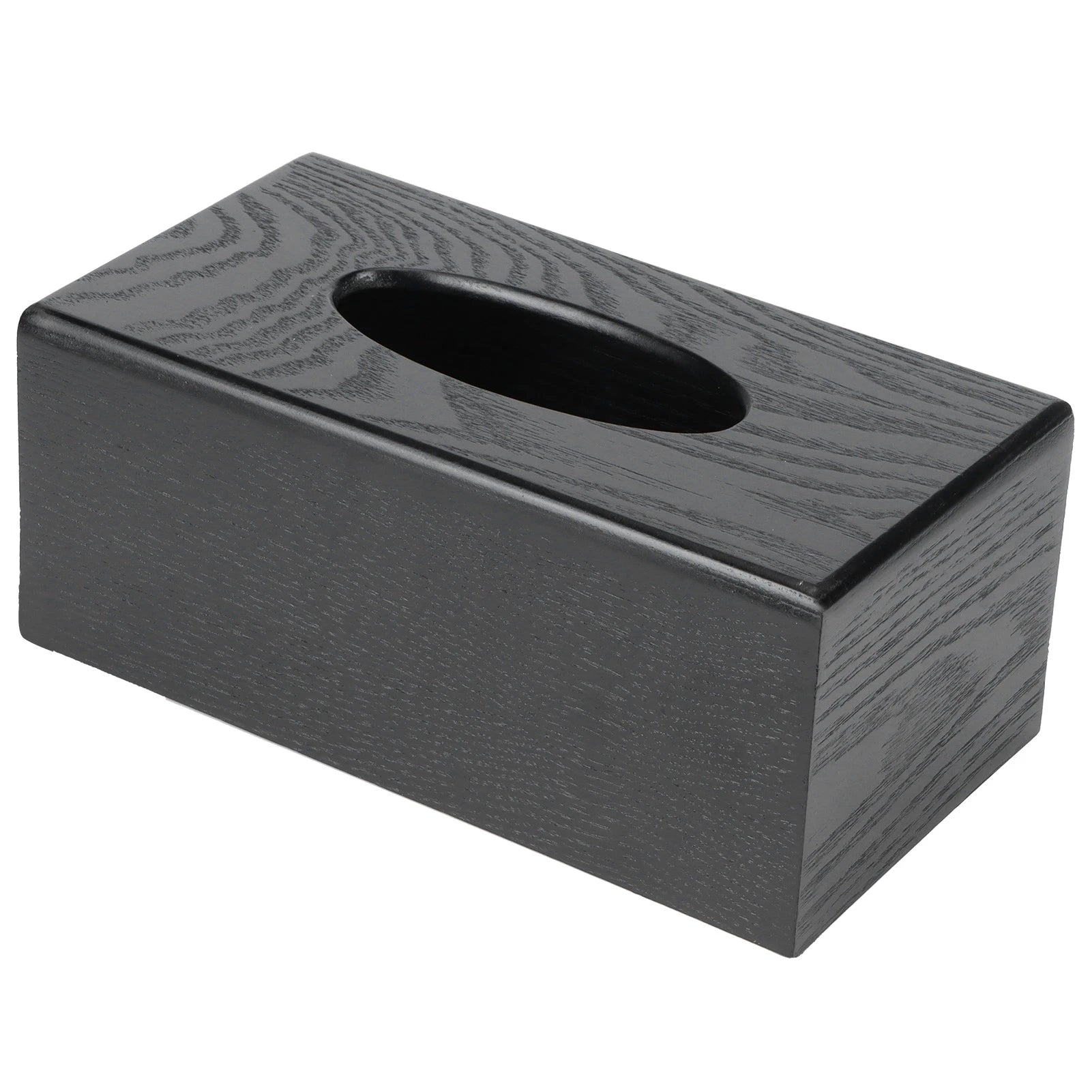 Black wooden tissue box napkin case elegant holder for home hotel living room - germany - multipurpose
