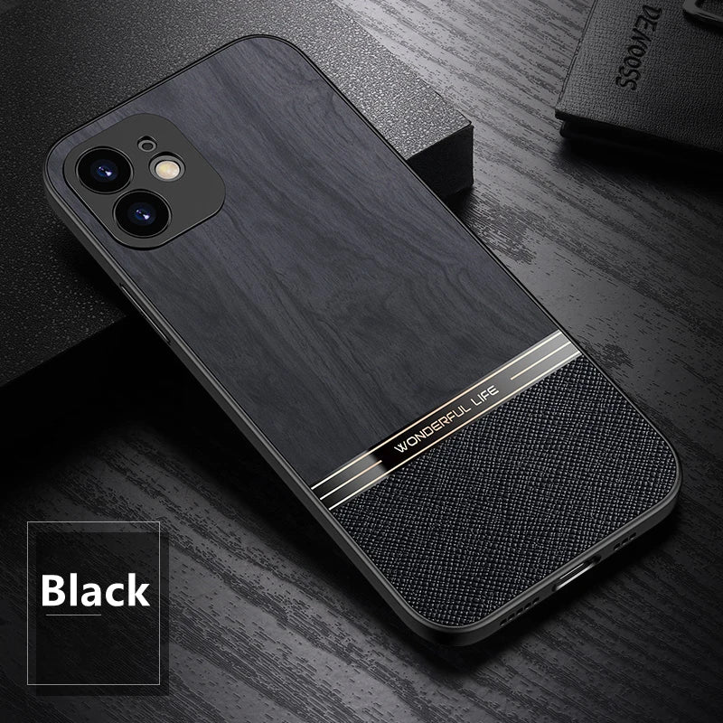Wood pattern case funda for apple iphone 11 12 13 14 15 16 17 pro xs max air xr 8 7 plus se 2022 2020 se3 shockproof