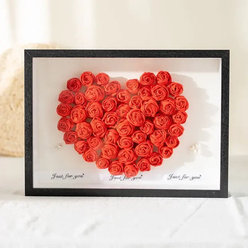 2pcs 3d photo frames wooden picture frame depth 5cm nordic shadow box dried flower specimens holder handmade diy gift