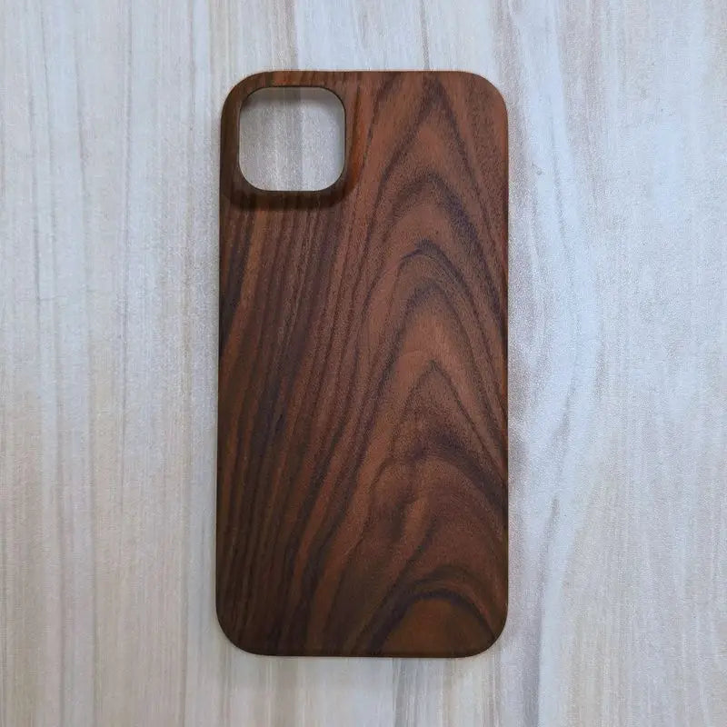 For iphone 15 pro walnut cherry wood rosewood bamboo wooden back cover phone case 13 14 max 13mini