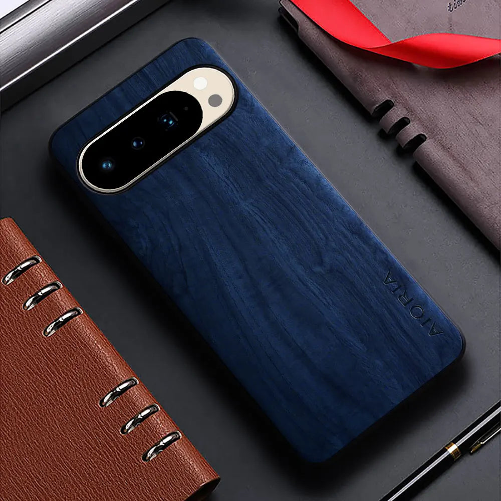 Bamboo wood pattern leather case for google pixel 10 9 8 7 6 5 pro 9a 8a 7a 6a 5a 4a funda unique cover pixel pro xl