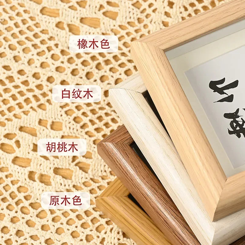 2025 autumn winter new wooden photo frame,elegant home decorative item classic style for picture frames,nice tabletop