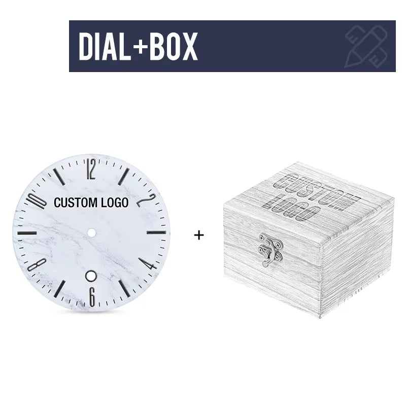 Logo/words/text engraved customize payment link - front and box logo / yes