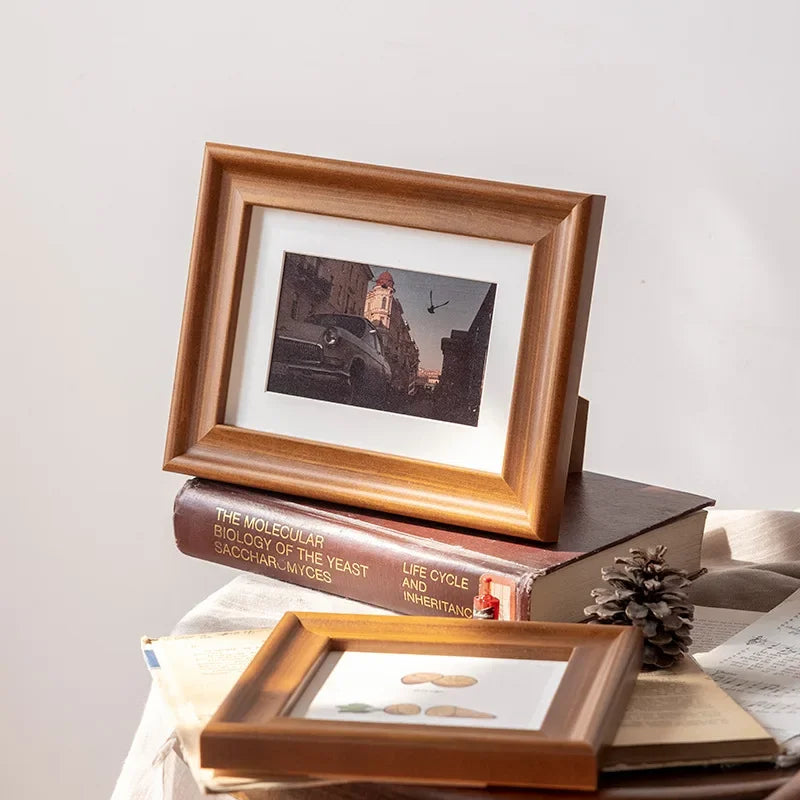 Beautiful wooden frame,empty frame,solid wood picture frame pendulum table,tabletop decoration wall housewarming gift