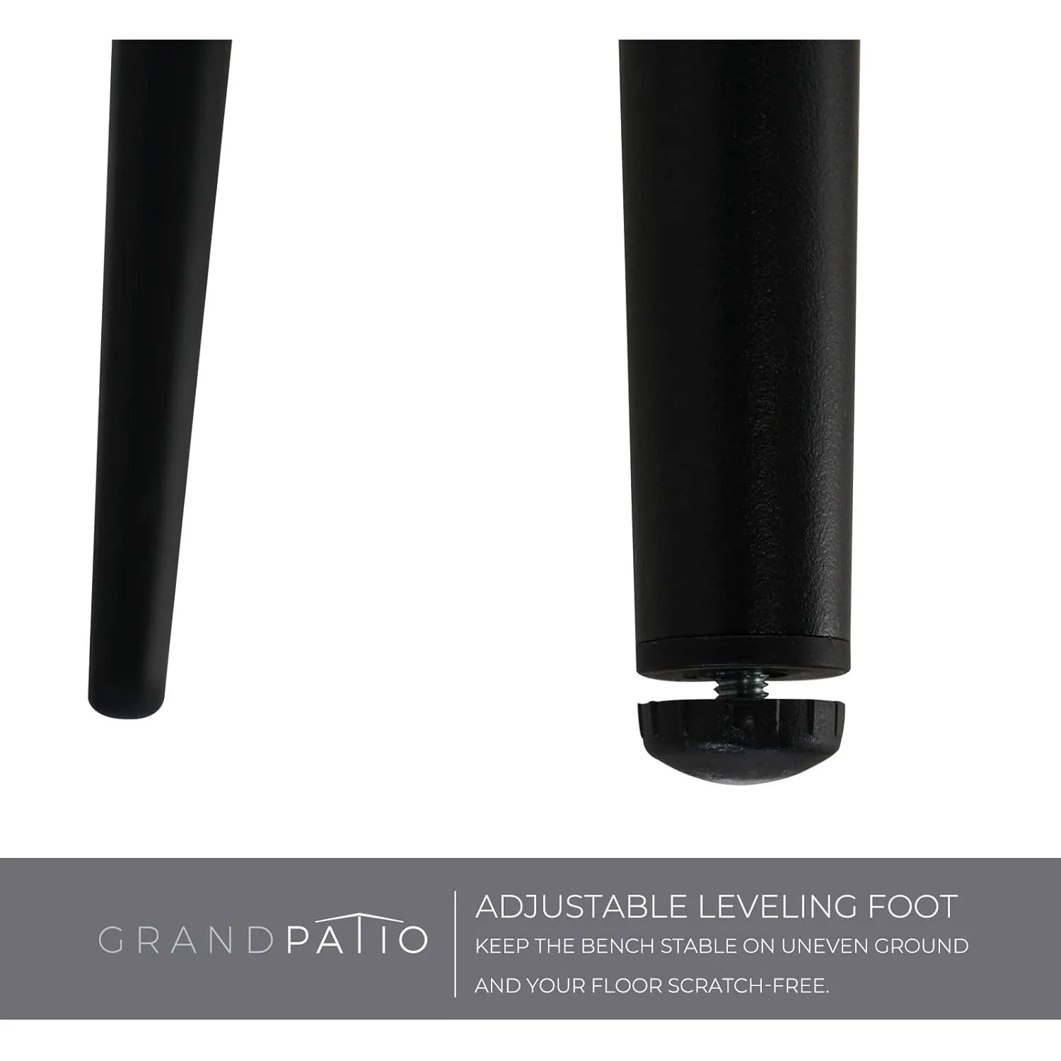 Bench 2-seat leather-look wicker with tapered legs outdoor for small front porch entryway - united states / natural