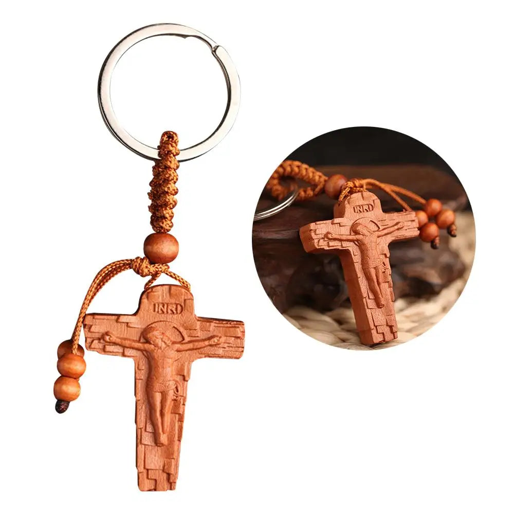 20-pcs-keychain-wooden-key-ring-handmade-premium-material-christian-cross-hanging-keychains-creative-gift-keyrings-bag-charm