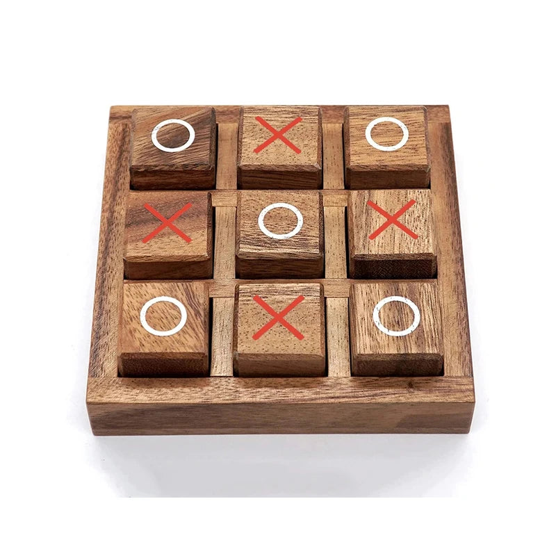 Tic tac toe strategic board game for kids and adults educational toys fun logic challenges family travel outdoor best