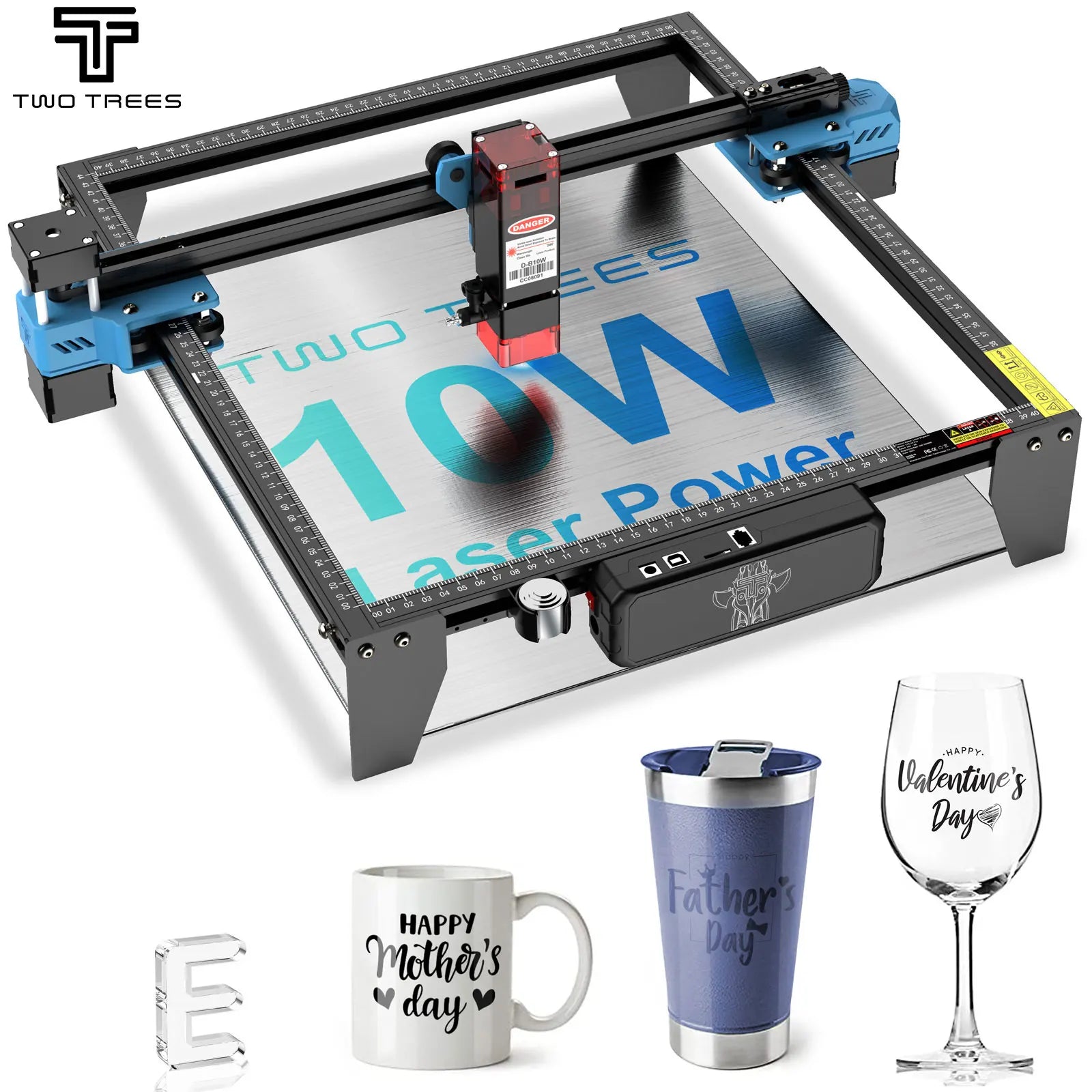 twotrees-tts-10-pro-laser-engraver-tts-55-laser-engraving-machine-stainless-steel-logo-diy-woodwork-cutting-machine-cnc-tools