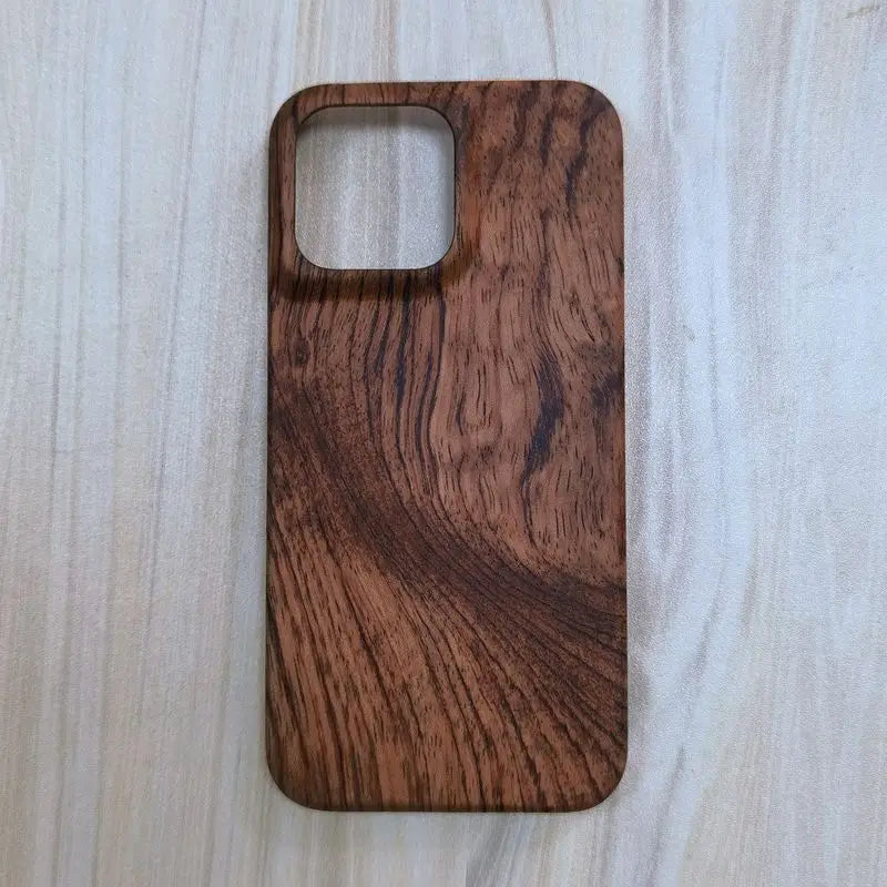 For iphone 15 pro walnut cherry wood rosewood bamboo wooden back cover phone case 13 14 max 13mini