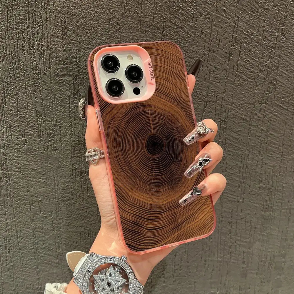Wooden board plane case for iphone 16 15 14 13 12 11 pro/ max/plus shock-proof rear cover anti-fingerprint - z2 / pro