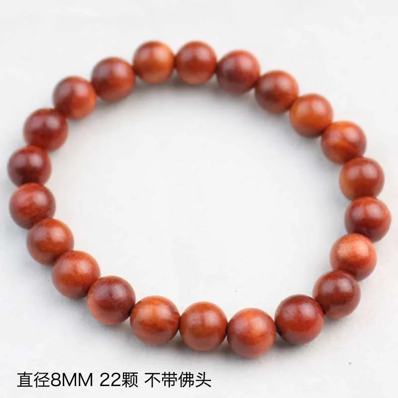 Indonesian blood dragon wood bracelet 2.0 log ice translucent 108 buddha beads couple jewelry gift amulet