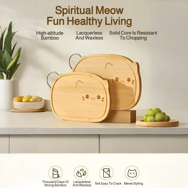 Cutting board household antibacterial and mildew-proof solid wood kitchen